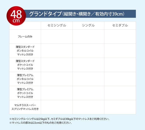 跳ね上げベッド 〔No-Mos〕 〔薄型スタンダードポケットコイルマット付