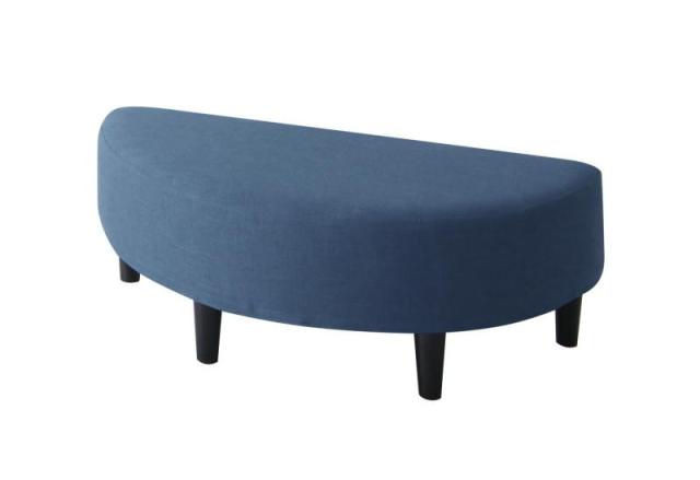 布地カバーリング待合・ロビーソファシリーズ 〔Lily〕リリィ 単品ソファ 半円 グリーンの通販は