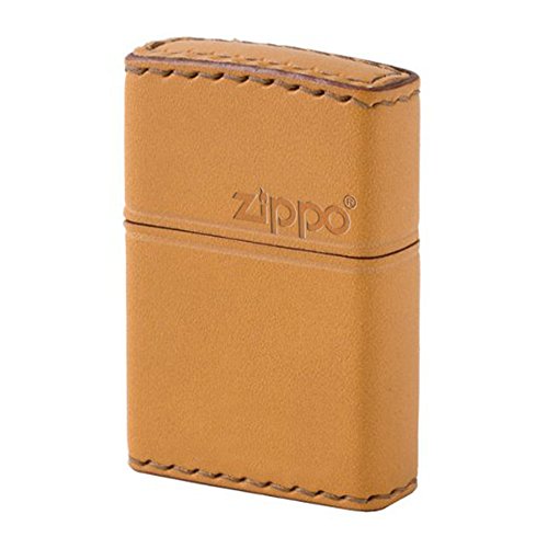 Zippo(ジッポ) オイルライター 本牛革 キャメル LB-5 【北海道・沖縄・離島配送不可】
