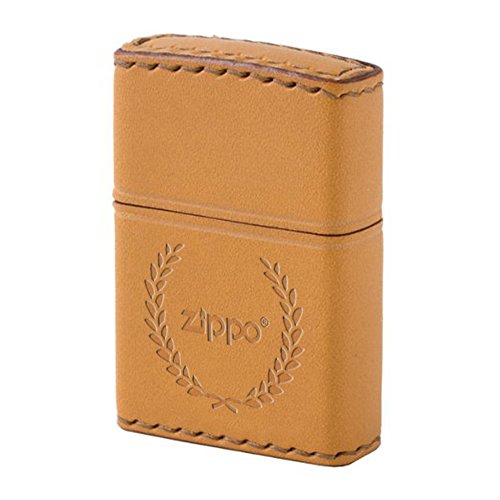 Zippo(ジッポ) オイルライター 本牛革 キャメル LB-7 【北海道・沖縄・離島配送不可】