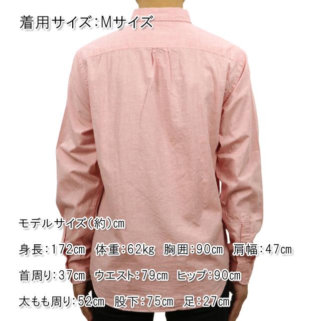 ジェイクルー シャツ メンズ 正規品 J.CREW 長袖シャツ ボタンダウンシャツ SUNWASHED OXFORD SHIRT PINK D20S30_1