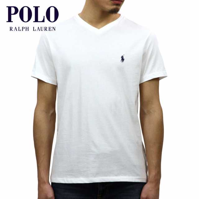 polo ralph lauren white v neck tees