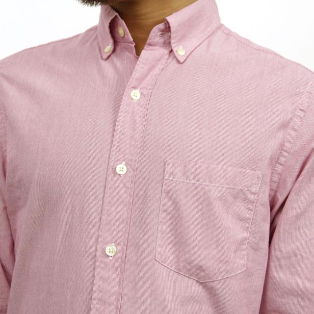 ジェイクルー シャツ メンズ 正規品 J.CREW 長袖シャツ ボタンダウンシャツ レッド D20S30_3