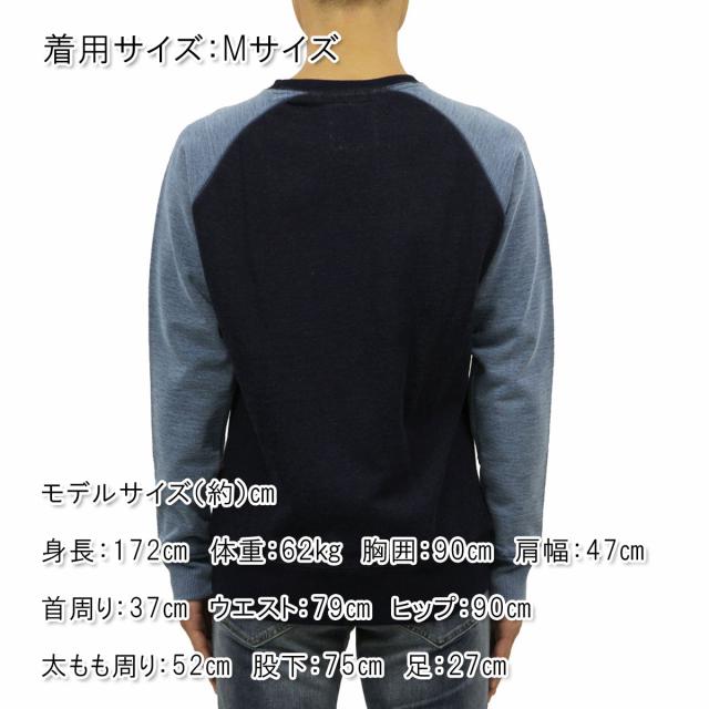 ハン HAN KJOBENHAVN 正規販売店 メンズ スウェット WORKER CREW NECK ネイビーグレー D15S25_1