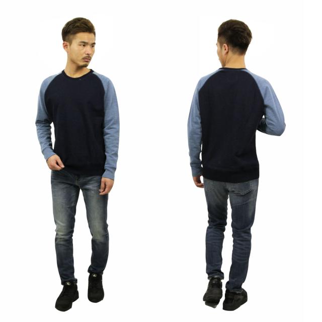 ハン HAN KJOBENHAVN 正規販売店 メンズ スウェット WORKER CREW NECK ネイビーグレー D15S25_4
