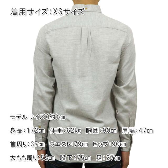 【ポイント10倍 5/7 10:00〜5/16 9:59】 ジェイクルー シャツ メンズ 正規品 J.CREW 長袖シャツ ボタンダウンシャツ B/D SHIRT IN BRUSHED TWILL グレー D00S20_1