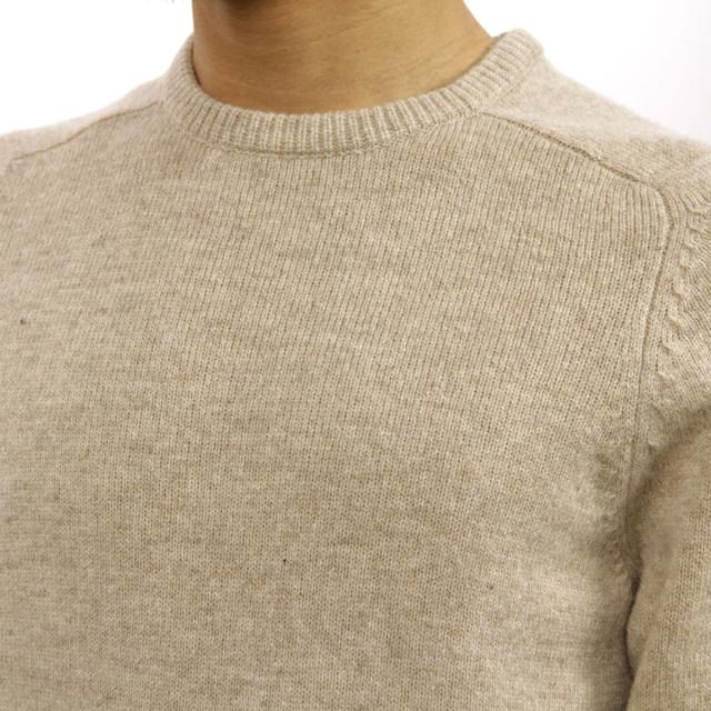 ジェイクルー セーター メンズ 正規品 J.CREW LAMBSWOOL CREWNECK SWEATER BEIGE D20S30 クリスマス プレゼント ラッピング ジェイクルー セーター メンズ 正規品 J.CREW LAMBSWOOL CREWNECK