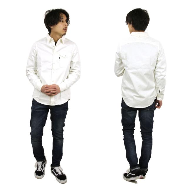 【ポイント10倍 6/12 11:00〜6/21 9:59】 ハン HAN KJOBENHAVN 正規販売店 メンズ シャツ ONE POCKET SHIRT IVORY D15S25 父の日 プレゼント ラッピング_4
