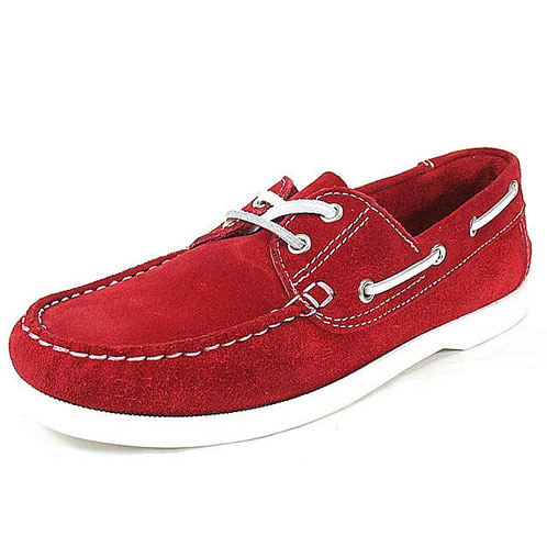 ワンダーシューズ WANDER SHOES 正規販売店 デッキシューズ Suede RED RED D15S25 クリスマス プレゼント ラッピング ワンダーシューズ WANDER SHOES 正規販売店 デッキシューズ Suede RED