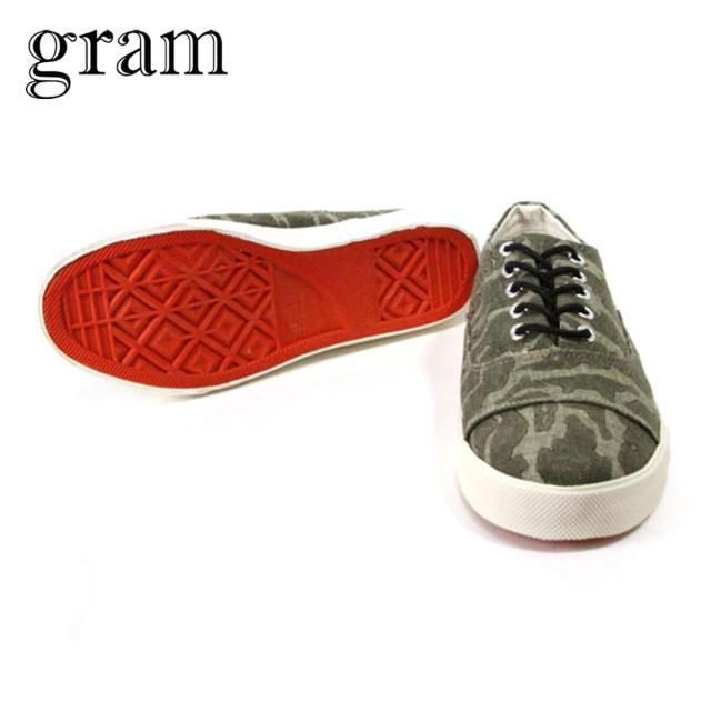 グラム GRAM メンズ シューズ スニーカー 352G army washed camo G-352-8 D15S25 クリスマス プレゼント ラッピング
