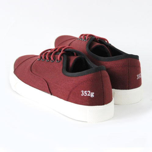 【ポイント10倍 4/23 0:00〜4/29 9:59】 グラム GRAM シューズ スニーカー 352G burgundy cordura nylon G-352-3 D15S25