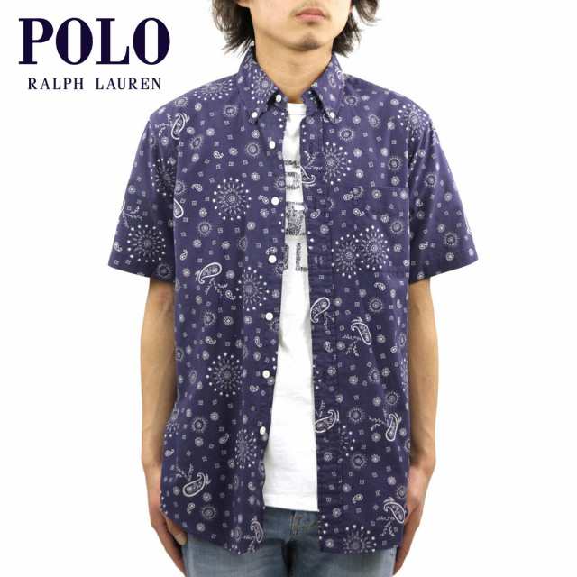 ポロ ラルフローレン シャツ メンズ 正規品 POLO RALPH LAUREN 半袖