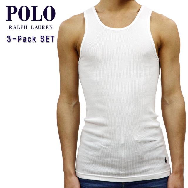 ポロ ラルフローレン POLO RALPH LAUREN 正規品 メンズ アンダーウェア タンクトップ 3 PACK P3 CLASSIC FIT TANKS NCTKP3 WHD 3 WHITE/CRUISE NAVY PPの通販は 7,300円