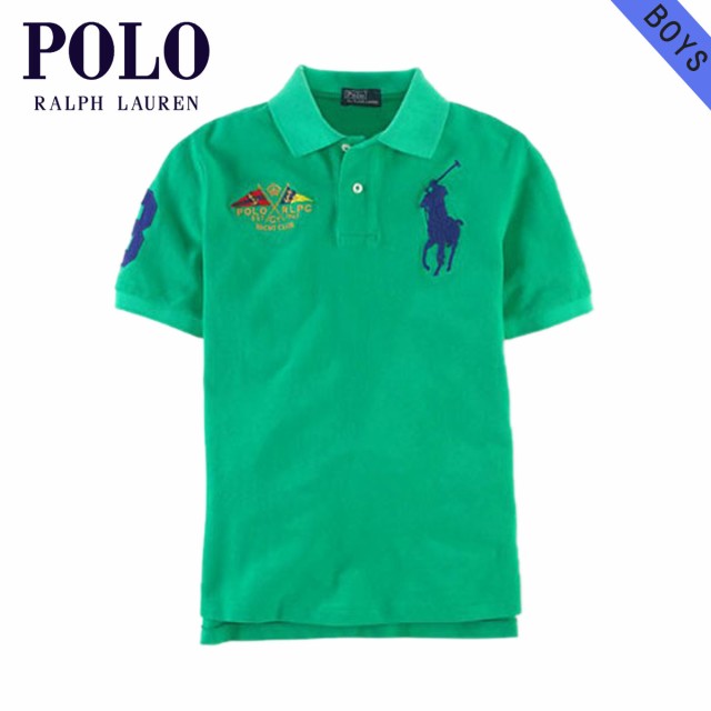 ポロ ラルフローレン キッズ ポロシャツ ボーイズ 子供服 正規品 Polo Ralph Lauren Children 半袖ポロシャツ Big Pony Flag Polo 1812の通販はau Pay マーケット Mixon ミクソン