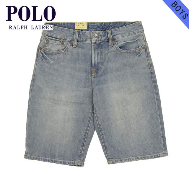 40%OFFクーポンセール 【利用期間 6/20 10:00〜7/2 9:59】 ポロ ラルフローレン キッズ ショートパンツ ボーイズ 子供服 正規品 POLO RALPH LAUREN CHILDREN ボトムス Cotton Dunn-Wash Classic Short #19150576 BLUE D20S30