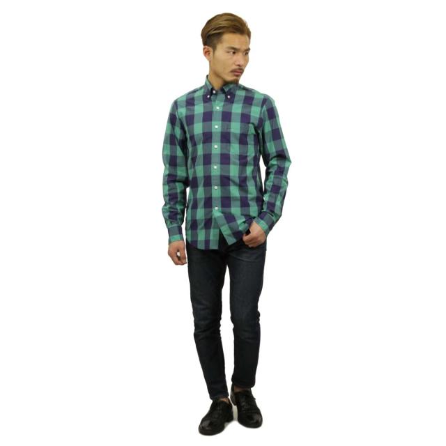 ジェイクルー シャツ メンズ 正規品 J.CREW 長袖シャツ ボタンダウンシャツ SLIM LIGHTWEIGHT SHIRT IN OVERSIZE GINGHAM GREEN D20S30 クリスマス プレゼント ラッピング ジェイクルー シャツ メンズ 正規品 J.CREW 長袖シャツ ボタンダウン