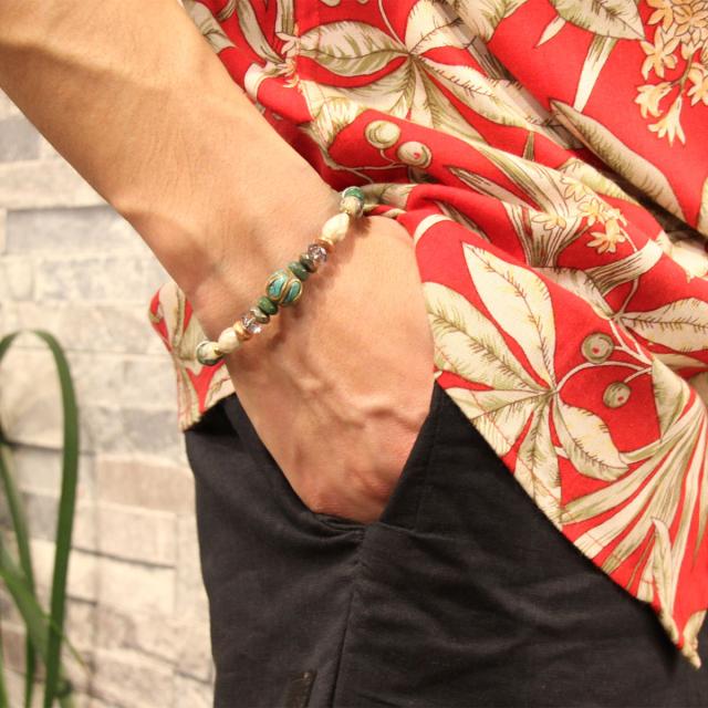 【ポイント10倍 4/23 0:00〜4/29 9:59】 クローバーフィールド KLOVER FIELD 正規販売店 メンズ ブレスレット BRACELET BR388 D15S25_3