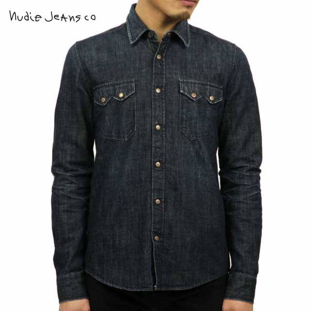 ヌーディージーンズ Nudie Jeans メンズ デニムシャツ Gusten 140091