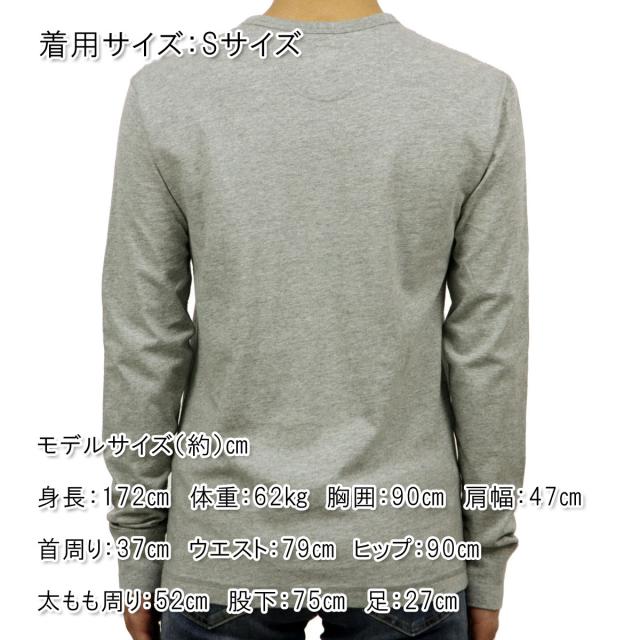 ジェイクルー ロンT メンズ 正規品 J.CREW 長袖Tシャツ HEATHERED HENLEY GREY D00S20 父の日 プレゼント ラッピング_1