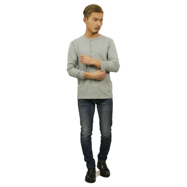 ジェイクルー ロンT メンズ 正規品 J.CREW 長袖Tシャツ HEATHERED HENLEY GREY D00S20 父の日 プレゼント ラッピング_4