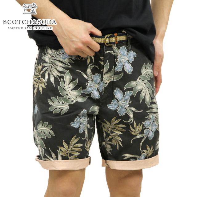 スコッチアンドソーダ ショートパンツ メンズ 正規販売店 SCOTCH＆SODA ボトムス G/d twill chino short relaxed クリスマス プレゼント ラッピング