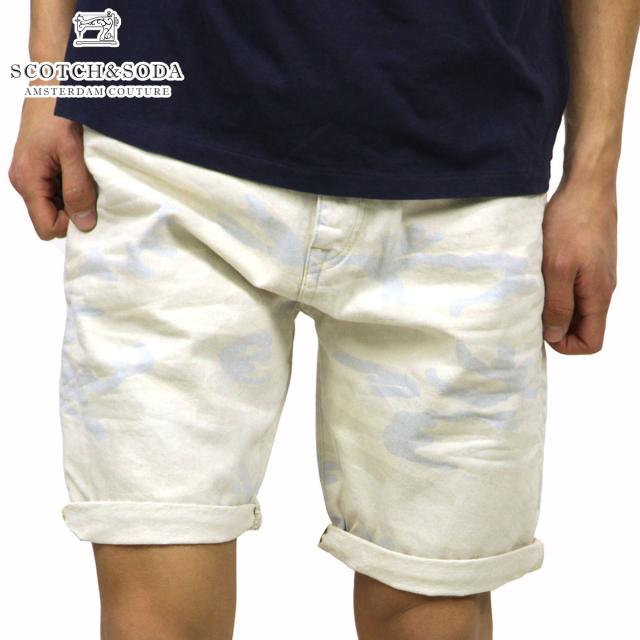 スコッチアンドソーダ ショートパンツ メンズ 正規販売店 SCOTCH＆SODA ボトムス Stump Chino - Faded Camo short 87098 05 D15S25 クリスマス プレゼント ラッピング