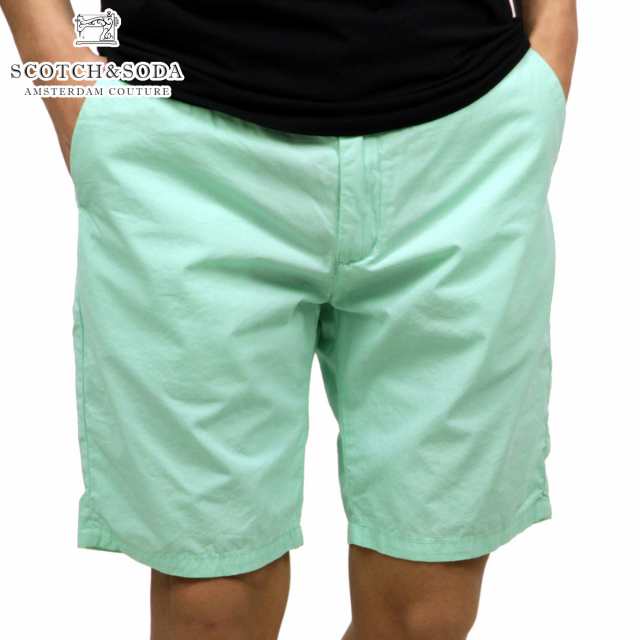 スコッチアンドソーダ ショートパンツ メンズ 正規販売店 SCOTCH＆SODA ボトムス Bright coloured poplin chino short 81108 38 D15S25の通販は