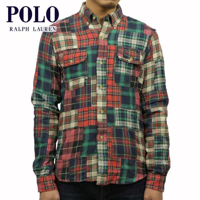 polo ralph lauren patchwork shirt