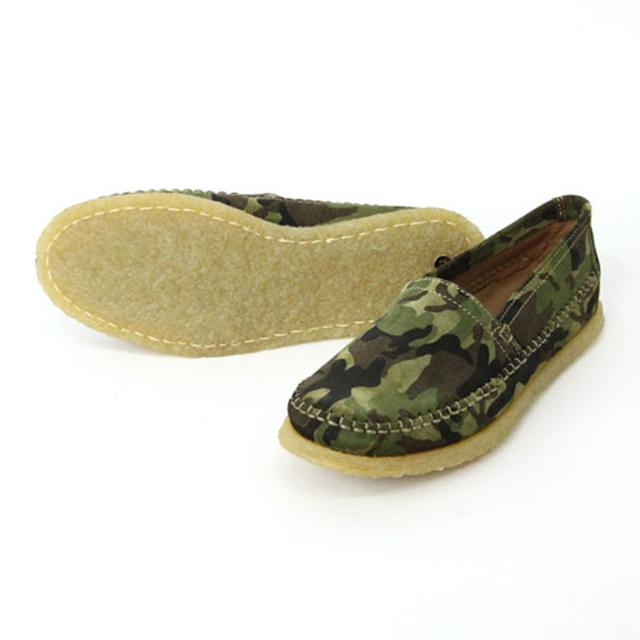 【ポイント10倍 4/23 0:00〜4/29 9:59】 ワンダーシューズ WANDER SHOES 正規販売店 SLIP ON 4530 FANTASIA 4414 CAMO D15S25