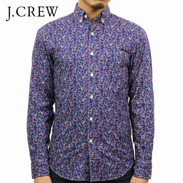 ジェイクルー シャツ メンズ 正規品 J.CREW 長袖シャツ WASHED SHIRT IN MULTIFLORAL D20S30 クリスマス プレゼント ラッピング