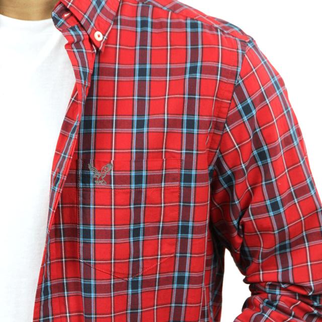 【ポイント10倍 5/7 10:00〜5/16 9:59】 アメリカンイーグル シャツ メンズ 正規品 AMERICAN EAGLE 長袖シャツ BUTTON DOWN SHIRT 0513-8692 D20S30_4