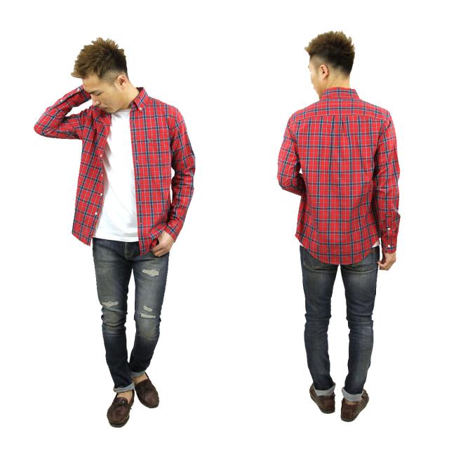 【ポイント10倍 5/7 10:00〜5/16 9:59】 アメリカンイーグル シャツ メンズ 正規品 AMERICAN EAGLE 長袖シャツ BUTTON DOWN SHIRT 0513-8692 D20S30_5