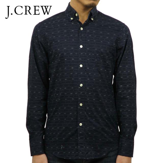 ジェイクルー シャツ メンズ 正規品 J.CREW 長袖シャツ PRINTED WASHED