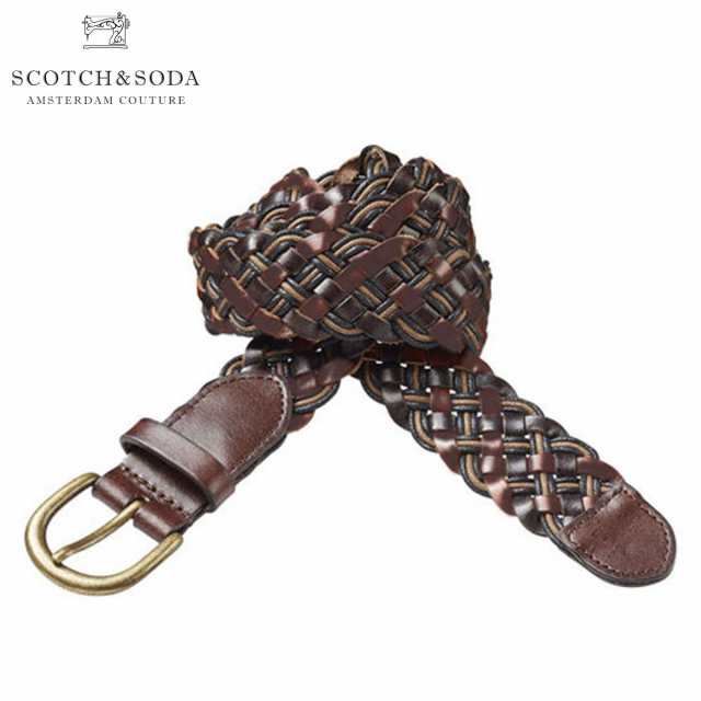 20%OFFクーポンセール 【利用期間 10/11 16:00〜10/24 9:59】 スコッチアンドソーダ SCOTCH＆SODA 正規販売店 メンズ ベルト Multicolour