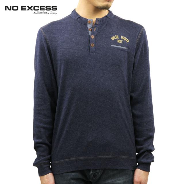 ノーエクセス ロンT メンズ 正規販売店 NO EXCESS 長袖Tシャツ Granddad su L/S Tee D15S25 クリスマス プレゼント ラッピング