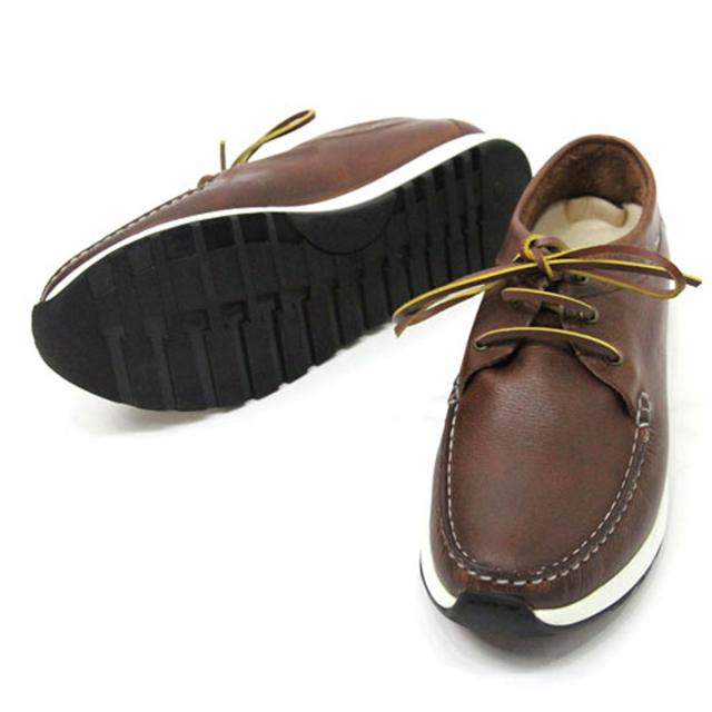 ワンダーシューズ WANDER SHOES 正規販売店 モカシン MOCCASIN SHOES (LEATHER BROWN) D15S25