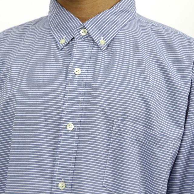 ジェイクルー シャツ メンズ 正規品 J.CREW 長袖シャツ WASHED SHIRT IN HORIZONTAL STRIPE D20S30_3