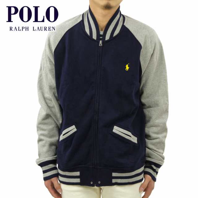 polo ralph lauren fleece baseball jacket