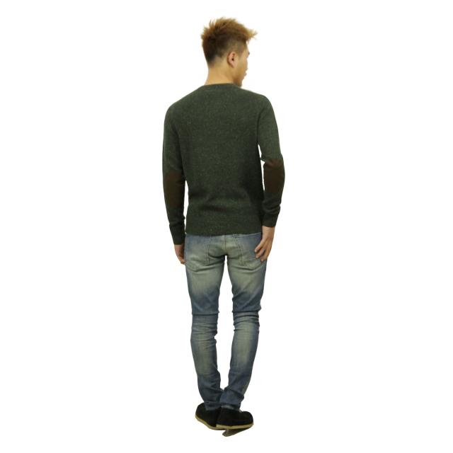 ジェイクルー セーター メンズ 正規品 J.CREW DONEGAL ELBOW-PATCH SWEATER D20S30