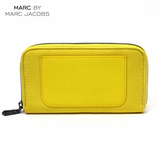 マークジェイコブス MARCJACOBS 正規品 財布 Laminated Twill Jacobs Long Zip Wallet (W19*H11cm) D20S30