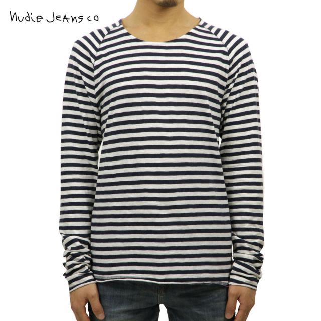 ヌーディージーンズ ロンT メンズ 正規販売店 Nudie Jeans 長袖Tシャツ Otto Raglan Sleeve 131338 4015 W クリスマス プレゼント ラッピング
