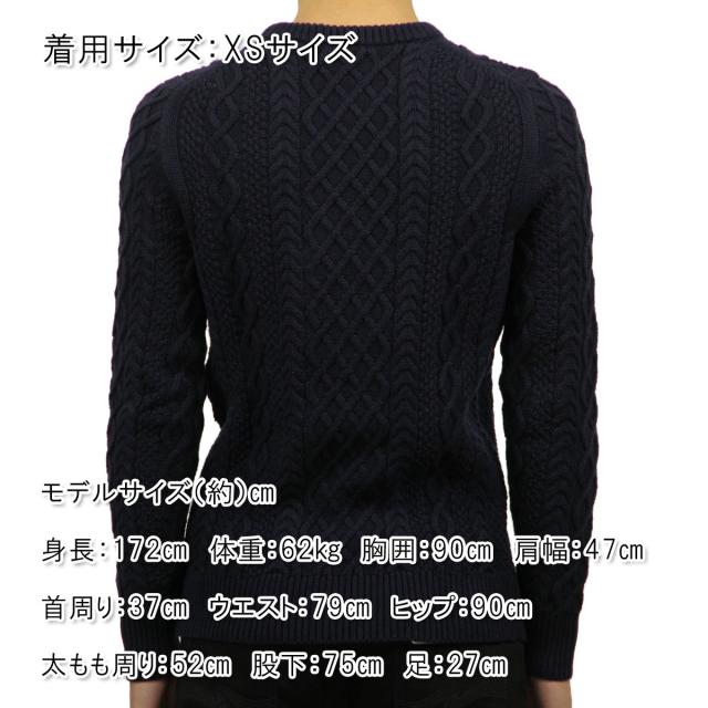 ジェイクルー セーター メンズ 正規品 J.CREW FISHERMAN CABLE CREWNECK SWEATER 父の日 プレゼント ラッピング_1