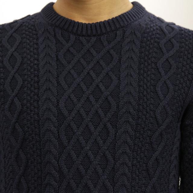 ジェイクルー セーター メンズ 正規品 J.CREW FISHERMAN CABLE CREWNECK SWEATER 父の日 プレゼント ラッピング_3