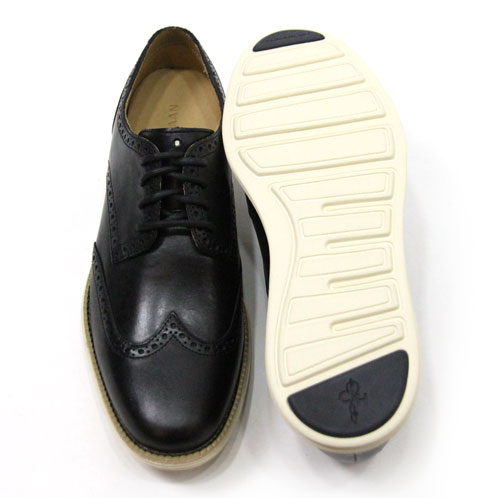 20%OFFクーポンセール 【利用期間 6/12 10:00〜6/21 9:59】 コールハーン COLE HAAN 正規品 ドレスシューズ LUNARGRAND WING.TIP C14110 (BLACK/IVORY) D00S20 父の日 プレゼント ラッピング_5