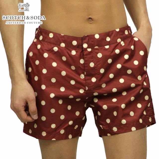 スコッチアンドソーダ ショートパンツ メンズ 正規販売店 SCOTCH＆SODA ボトムス Swimshort poly/nylon swimshort. Sold in bag 84157 A D15S25 クリスマス プレゼント ラッピング