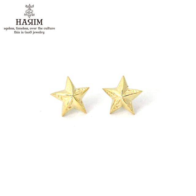 ハリム HARIM 正規販売店 イヤリング STAR PIARCE K18COATING (2SET) HRA038の通販は