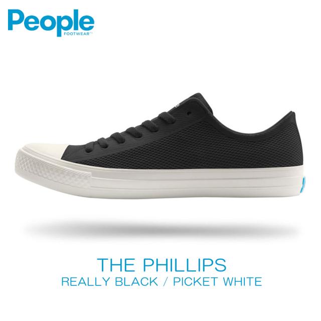 ピープルフットウェア People Footwear 正規販売店 メンズ 靴 シューズ THE PHILLIPS NC01-001 REALLY BLACK / PICKET WHITE D15S25 クリスマス プレゼント ラッピング