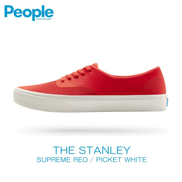 ピープルフットウェア People Footwear 正規販売店 メンズ 靴 シューズ THE STANLEY NC02-002 SUPREME RED / PICKET WHITE D15S25 クリスマス プレゼント ラッピング