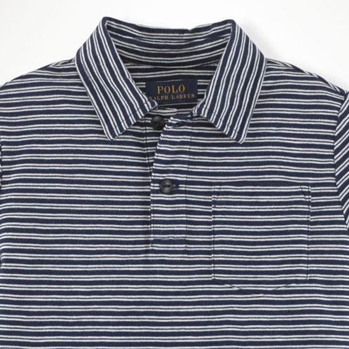 【ポイント10倍 4/23 0:00〜4/29 9:59】 ポロ ラルフローレン キッズ POLO RALPH LAUREN CHILDREN 正規品 子供服 ボーイズ ポロシャツ Striped Cotton Polo Shirt 52138656 D20S30_1