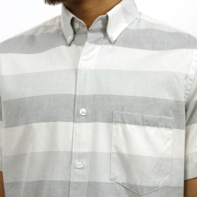 ジェイクルー シャツ メンズ 正規品 J.CREW 半袖シャツ SHORT-SLEEVE OXFORD SHIRT IN HORIZONTAL STRIPE D15S25_3